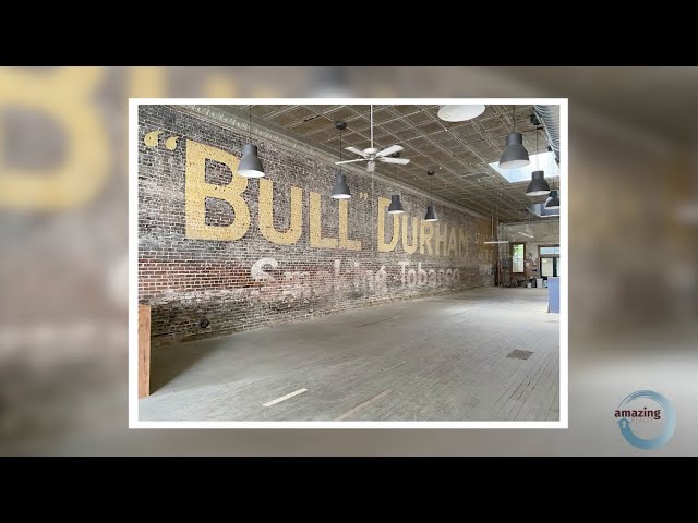 From the 1920s - An Original Bull Durham Mural in Bartlett, TX!