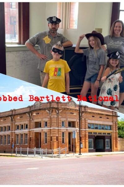 Grayson Robbed the Bartlett Bank!!!